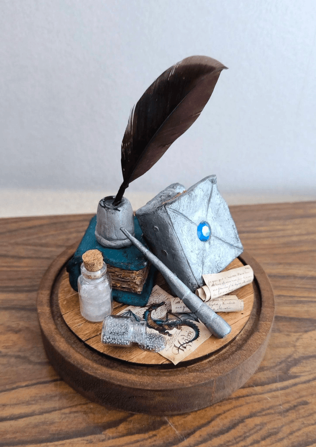 Plume magique Sagesse du dragon
