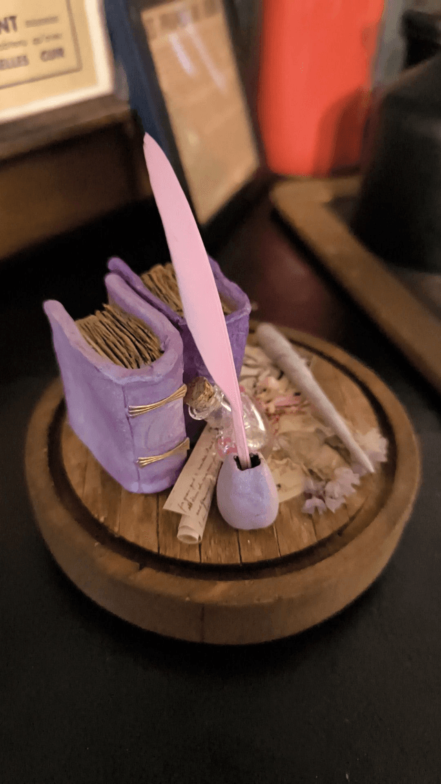 Plumes magique Violetta