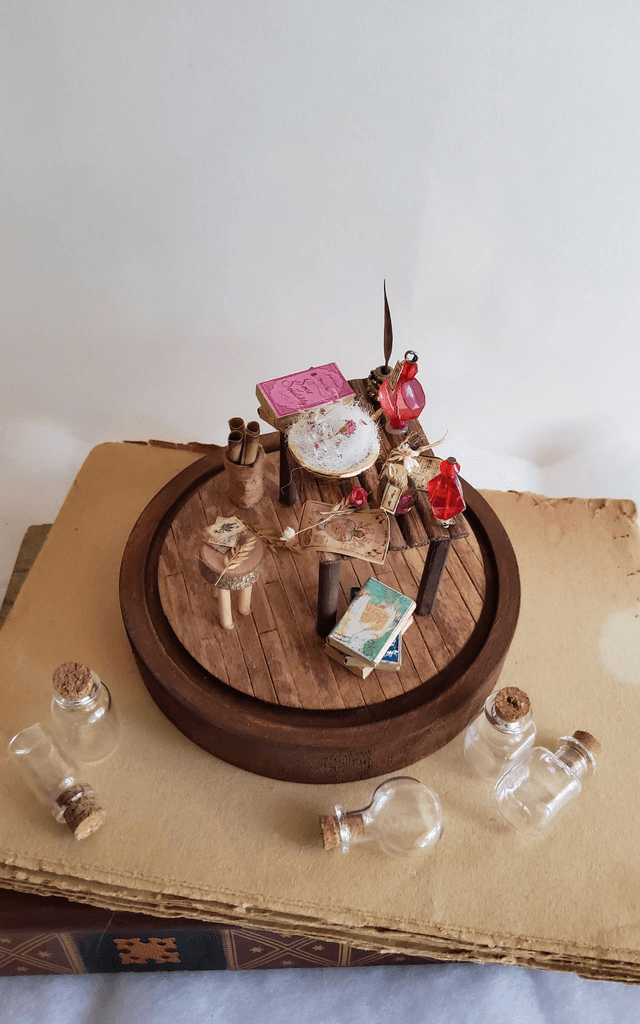 Table de Potions magiques -Alice
