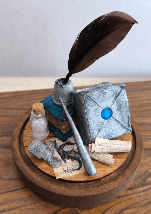 Plume magique Sagesse du dragon